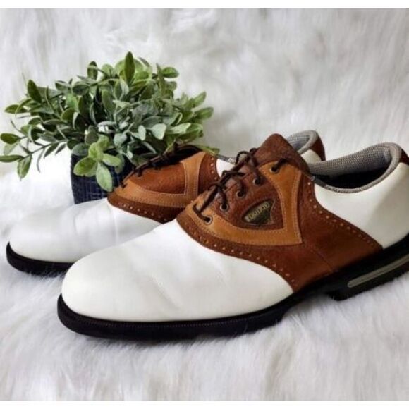 Footjoy Gel Fusion Golf Shoes Size 12 Opti-Flex IntelliTemp White Outdoor Mens - Picture 8 of 13